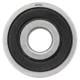 Adarsh 10x30x9mm Chrome Steel Rubber Sealed Ball Bearing, 6200 2RS (Pack of 10)-picture-45