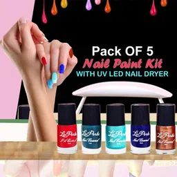 adbeni Nail Polish With Mini Nail Lamp USB UV Dryer, Long Lasting Color-picture-22