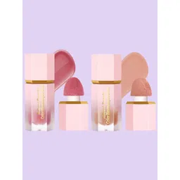 Adbeni Set Of 2 Color Bloom Waterproof Liquid Blush - 10 ml Each -Shade-01 -01-picture-26