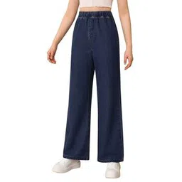 adbucks Girls High Rise Wide Jeans-picture-52