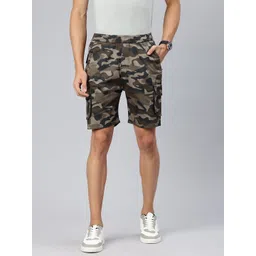 ADBUCKS Men Camouflage Printed Cargo Shorts-picture-27
