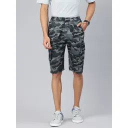 ADBUCKS Men Camouflage Printed Cargo Shorts-picture-18