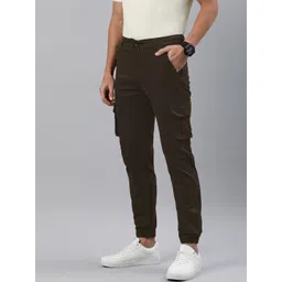 ADBUCKS Men High-Rise Joggers Trousers-picture-20