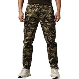 adbucks Men's Regular Fit low Rise Cargo Pant-picture-54