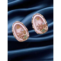 ADC SHEMONA Oval Studs Earrings-picture-31