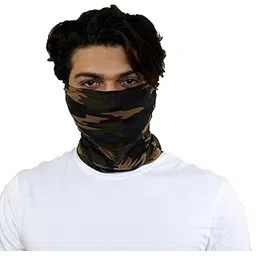 add gear Cotton Neck Gaiter Headwear Headband Magic 9 in 1 Scarf Sewn Bandana for Runing, Fishing, Hiking, Motorcycle (Camouflage)-picture-28