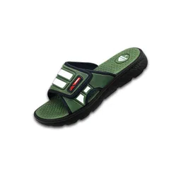 Adda Men Colourblocked Rubber Sliders-picture-42