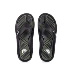 Adda Men Colourblocked Rubber Thong Flip-Flops-picture-27