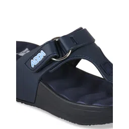 Adda Women Navy Blue Solid Sandals image 5
