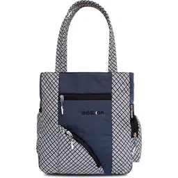 addixon Women Grey, White Shoulder Bag - Extra Spacious-picture-22