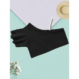 ADDYVERO Girls One Shoulder Flared Sleeve Crop Top-picture-10