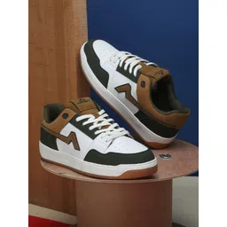 adeboy Men Colourblocked PU Sneakers-picture-18