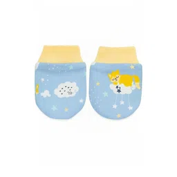 Adhigams Cosmic Night Newborn Cotton Hand Gloves-picture-13