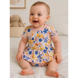 Adhigams Girls Printed Cotton Baby Romper-picture-47