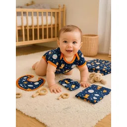 Adhigams Kids Printed Baby Rompers-picture-35
