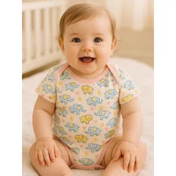 Adhigams Kids Printed Cotton Romper-picture-13