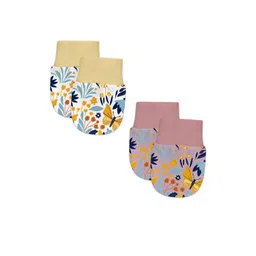 Adhigams Newborn Cotton Hand Gloves/Muthi/Hosiery Mittens Set-picture-10