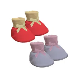 Adhigams Unisex Kids Cotton Booties-picture-15
