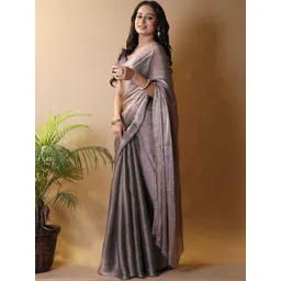 ADHIRITI Woven Design Silk Blend Saree-picture-12