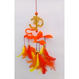 adhyans Bajrangbali Hanuman Maruti Anjaneya Vayu Putra Feather Dream Catcher-picture-28
