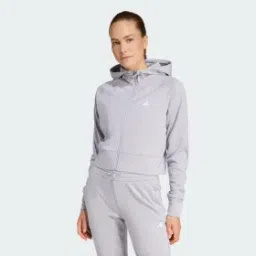 adidas AEROREADY Game and Go Full-Zip Hooded Fleece Jacket-picture-24