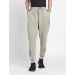 ADIDAS Beige M FI 3S PT Regular Fit Track Pants-picture-43