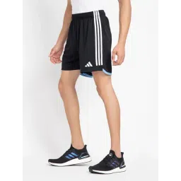 adidas Black ARGENTINA 22 HOME Striped Sports Shorts image 3
