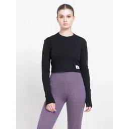 adidas Black Cotton Full Sleeves T-Shirt-picture-13