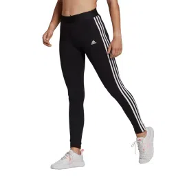 adidas Black Cotton Striped Sports Track Pants-picture-39