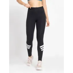 Adidas Black Cotton Tight Fit Sports Tights-picture-13