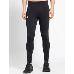 adidas Black Fitted Adizero Essentials Running Tights-picture-41