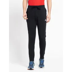 adidas Black Regular Fit French Terry Sports Joggers-picture-30