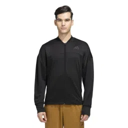 Adidas Black Regular Fit Sports Jacket-picture-32