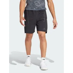 Adidas Black Regular Fit Sports Shorts-picture-19