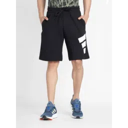 adidas Black Regular Fit Sports Shorts-picture-15