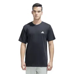 Adidas Black Regular Fit Sports T-Shirt-picture-31