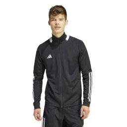Adidas Black Regular Fit Striped Sports Jacket-picture-32