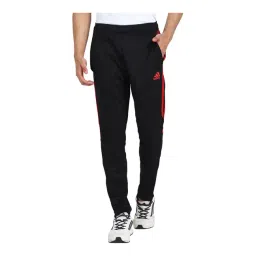 adidas Black Slim Fit Trackpants-picture-10