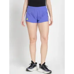adidas Blue Plain Sports Shorts-picture-16