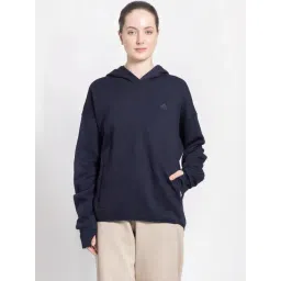 ADIDAS Blue Plain Sports Sweatshirt-picture-26