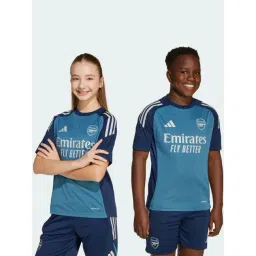 Adidas Blue Regular Fit Printed Jersey-picture-25