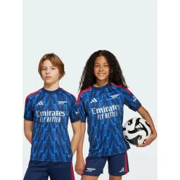 Adidas Blue Regular Fit Printed Jersey-picture-45