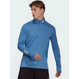 Adidas Blue Regular Fit Printed Sports T-Shirt-picture-35