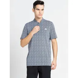 Adidas Blue Regular Fit Printed Sports T-Shirt-picture-41