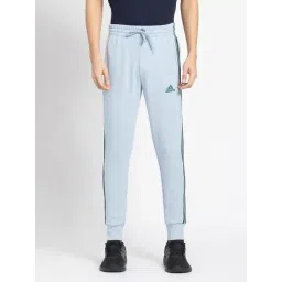adidas Blue Regular Fit Sports Joggers-picture-30