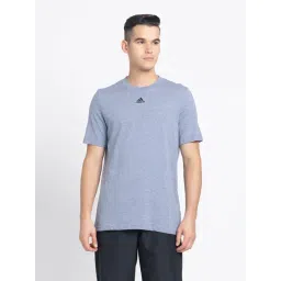 adidas Blue Regular Fit Sports T-Shirt-picture-29