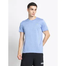 Adidas Blue Regular Fit Sports T-Shirt-picture-22