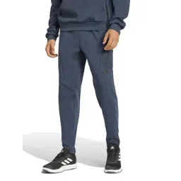 Adidas Blue Regular Fit Sports Trackpants-picture-17