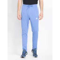 Adidas Blue Regular Fit Striped Trackpants-picture-31