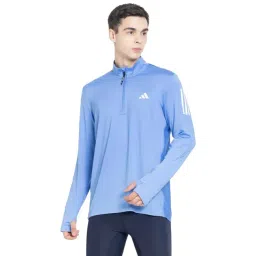 Adidas Blue Regular Fit Track Top-picture-13